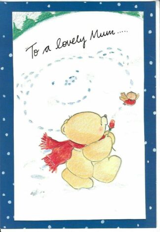 Forever Friends Christmas Card Lovely Mum